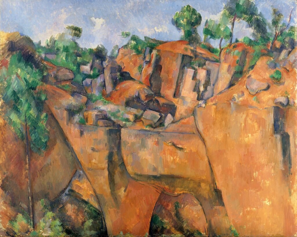paul cézanne la carrière de bibémus